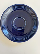 Fiesta Ware Retired Cobalt Blue 5 7/8 Classic Rim Saucer