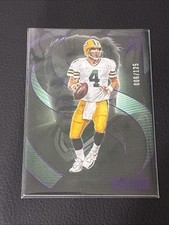 Brett Favre 2025 NFL Panani Silhouette Green Bay Packers PURPLE /125 #77