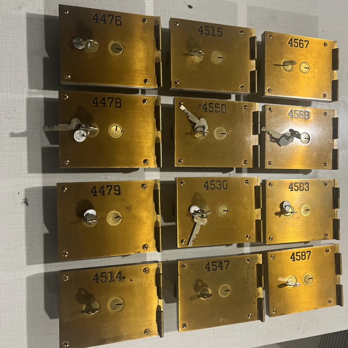 Vintage Safe Deposit Box for sale | eBay