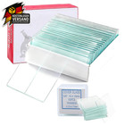 Objektträger Deckgläser Mikroskop Slides Labor Biologie Wissenschaft Set 150 Stü