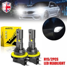 H15 Led DRL Headlight High Beam Bulbs 7035 Bright White 6000k Upgrade Bulb 12v