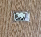 American Buffalo-Small Mound Bar-Silvertowne Mint 1 Troy oz.999 Pure Silver