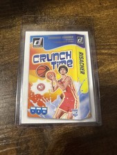 2024-25 Donruss Zaccharie Risacher Crunch Time Gold PRESS PROOF Hawks #1