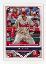 2023 Topps Flagship Collection Zach Neto RC #86 NM-MT+