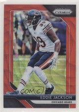 2018 Panini Prizm Red Wave Prizm 3/149 Eddie Jackson #167 0b67