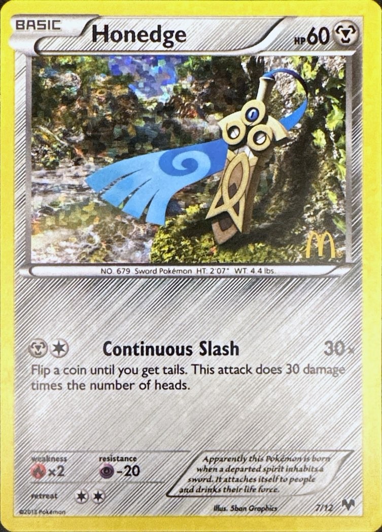 Honedge 21/39 Kalos Starter Set Pokemon Lightly Played