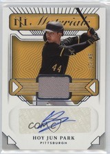 2022 National Treasures NT Materials Signatures 17/49 Hoy Park Jun Auto 19fe