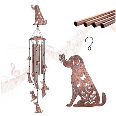 Dog Wind Chimes Outdoor Dog Gifts for /Men/Mom/Grandma/Wife/Friends Gifts Mem...