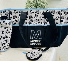 Disney Mickey Mouse 4-Piece Diaper Bag Set Team Mickey