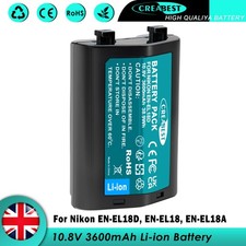 10.8V EN-EL18D Battery For Nikon EN-EL18 EL18B D4 D4S D5 D6 D500 D800 D810A D850