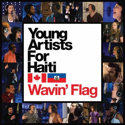 Wavin' Flag [CD] Young Artists For Haiti [Ex-Lib. DISC-ONLY]