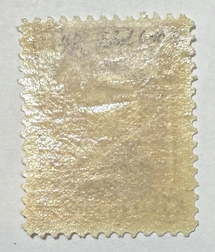 Terranova #36 1894 6c lago carmín reina Victoria perf 12 MH/VF; $70 UCV Foto 2 de 3