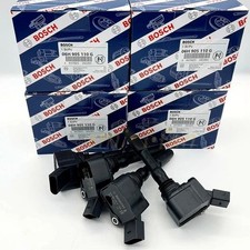 4x OEM Ignition Coils BOSCH For Audi VW Porsche 1.8 2.0 TFSI EA888 Gen3 CJX CHH