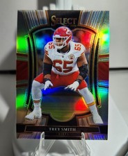 Trey Smith Holo 2025 Select Kansas City Chiefs Panini Football Card NFL #109