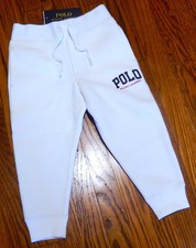 POLO RALPH LAUREN AUTHENTIC TODDLERS BOYS NEW ORIGINAL JOGGER PANTS Size 2T, NWT