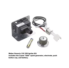 Weber Genesis Gas Grill 300 Series Two Lead Igniter Kit Assembly  67847