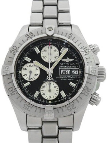 Breitling Aeromarine Superocean A13340 Automatic Mens Watch Mint Condition