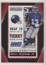 2016 Panini Rookies & Stars Ticket Masters Odell Beckham Jr #13 0c4