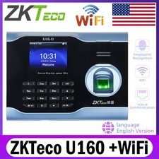 ZKTeco U160 WiFi 3 Inch Biometric Fingerprint Recognition Time Clock Attendance