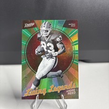 Andre Reed 2023 Panini Prestige Xtra Points #LL-2 Living Legends Green 97/149