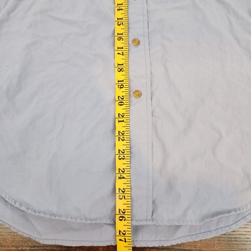 The North Face Mens Long Sleeve Button Down Roll-Tab Blue Shirt Utility Size S - Picture 8 of 8