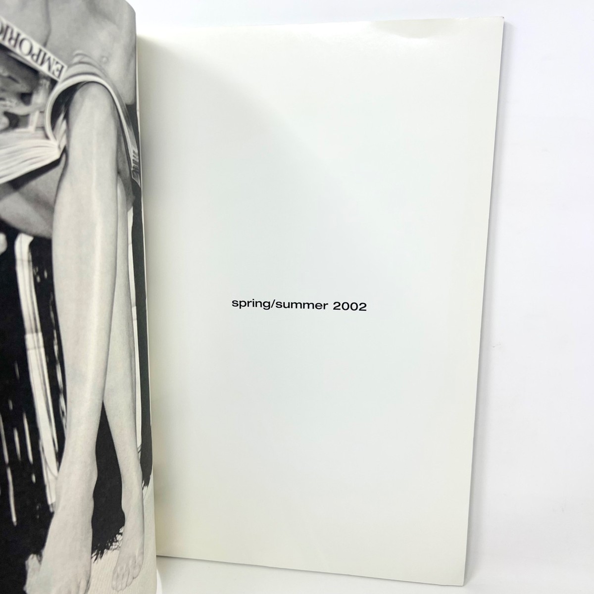 VINTAGE EMPORIO ARMANI spring/summer 2002 FASHION & ACCESSORIES