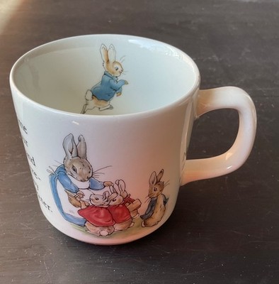 Wedgwood of Etruria & Barlaston Beatrix Potter Peter Rabbit Tasse NEU Zustand 