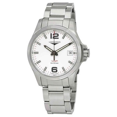 Longines Conquest V.H.P. Silver Dial Men's Watch L3.716.4.76.6