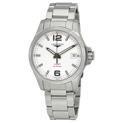 Longines Conquest V.H.P. Silver Dial Men's Watch L3.716.4.76.6