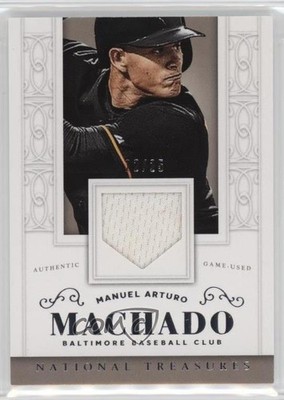 2014 Panini National Treasures Prime 22/25 Manny Machado #139 7xr