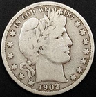 1902 S Barber Half Dollar!
