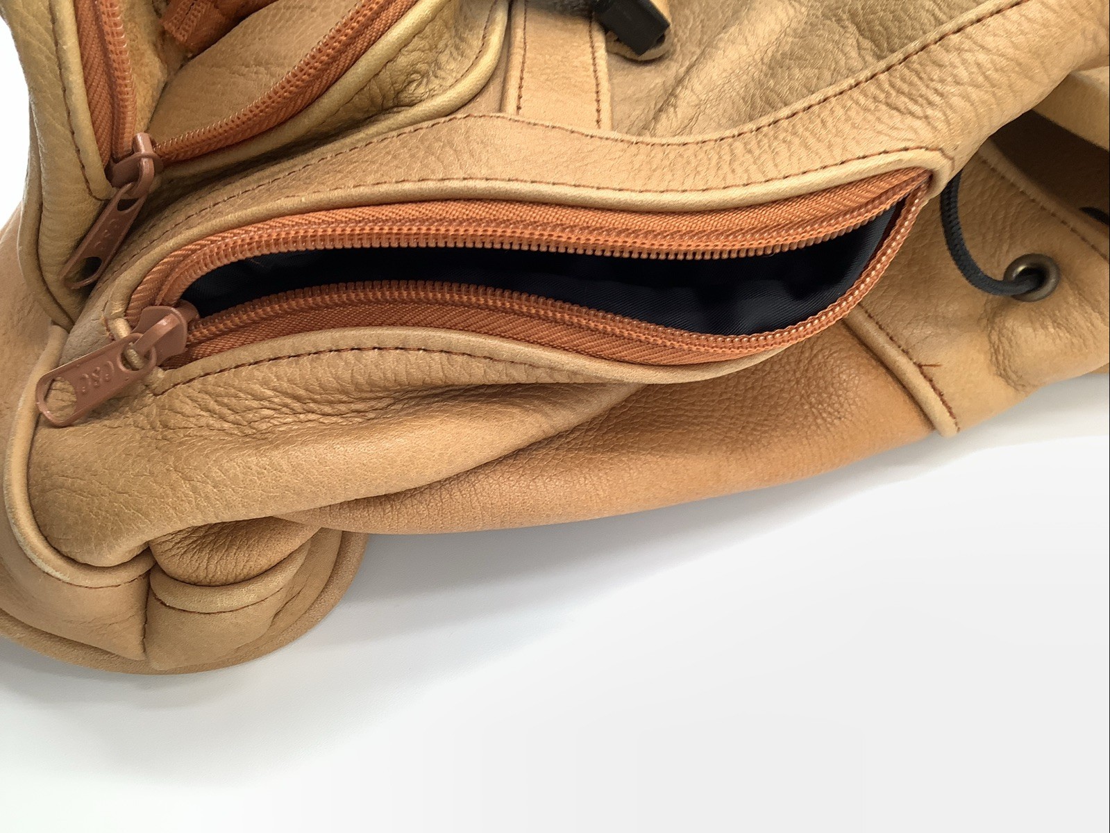 Small Mini Backpack Purse, Drawstring & Clip Clos… - image 7