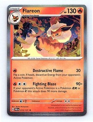 Flareon 013/131 Holo Rare Prismatic Evolutions