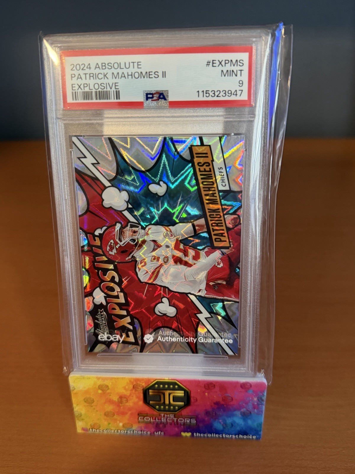 2024 Panini Absolute - Explosive Patrick Mahomes II #EX-PMS