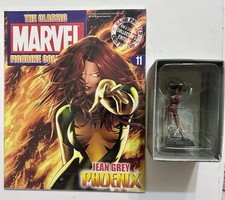 Eaglemoss Marvel Classic Collection #11 Jean Grigio Scuro Variante Rosso Fenice 