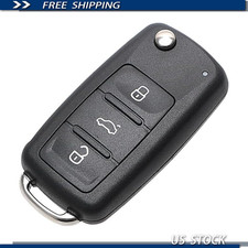 Folding Key Housing Shell Vw Golf Mk6 Polo Passat Cc Seat Skoda Octavia 3-button Folding Key Housing Shell Vw Golf Mk6 Polo Passat Cc Seat Skoda Octavia 3-button
