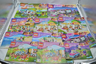 Großes Lego Friends Anleitung Konvolut guter Zustand