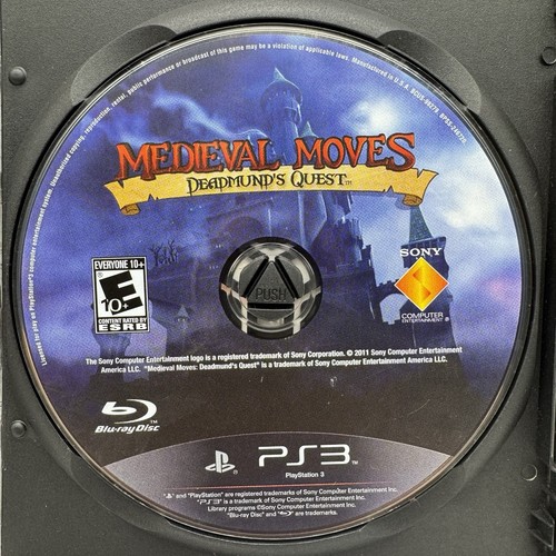 Notice D'instruction Medieval Moves Pour Playstation 3 PS3 – Version Française, VF