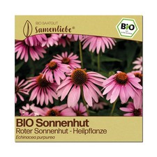 Samenliebe BIO Sonnenhut Samen Roter Sonnenhut - winterhart & mehrjährig