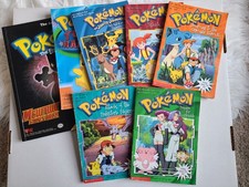 Pokemon Lot of 7 Vintage Books! Prepare For Trouble, Ash Ketchum Detective +MORE