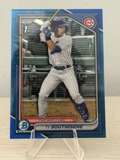 2024 Bowman Draft - Ty Southisene (RC) #/150 1s Bowman True Blue Refractor Cubs