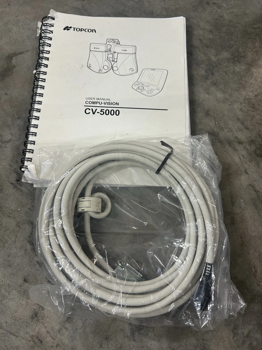 Topcon Compu Vision CV-5000 Refractor Head Connector Cable