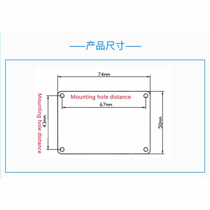 2pc TN-90A VU Meter DB Level Header Chassis Backlight with TS-VU003 Driver board - Bild 4 von 4
