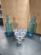 Lot 2 Carafe Piscine + 6 Verres Pastis 51 Poker Neuf