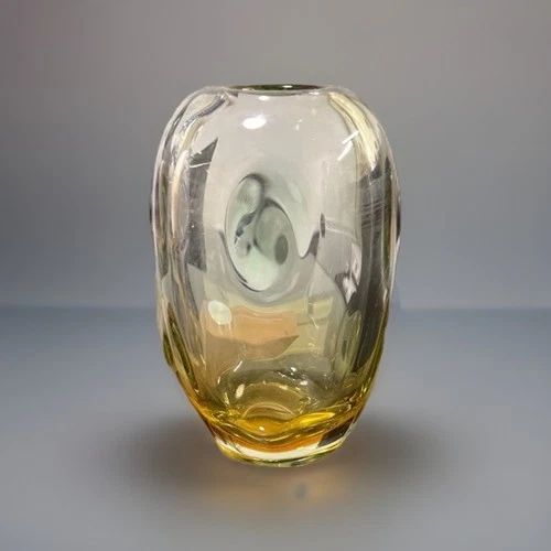 Mid Century Modern Murano Glass Sommerso Vase