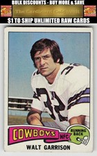 1975 Topps Walt Garrison #341