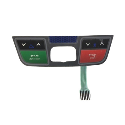 Horizon Fitness CT7.2 Treadmill Display Console Keypad Overlay