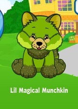 Webkinz Classic Lil Magical Munchkin Virtual Adoption Code Only Messaged