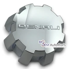 2016 - 2019 GMC Sierra Denali 2500 3500 Front Rear Chrome Wheel Hub Cap 22950441