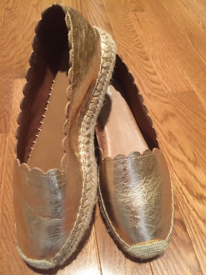 8.5 Crown Vintage Brae Espadrille Platform SlipOn Women's Flats Preowned!